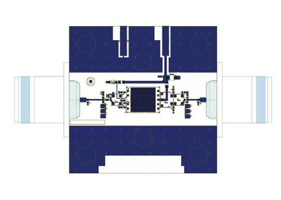 RFCM4363PCBA-410 Встроенные решения от 45 МГц до 1218 МГц GaAs/GaN Push Pull Module Evaluation Board