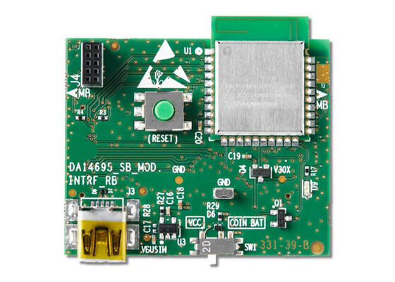 DA14695MOD-00F1DB-P Встроенные решения Daughterboard DA14695MOD BT Низкоэнергетический 5.2 Модуль разработки Kit Pro