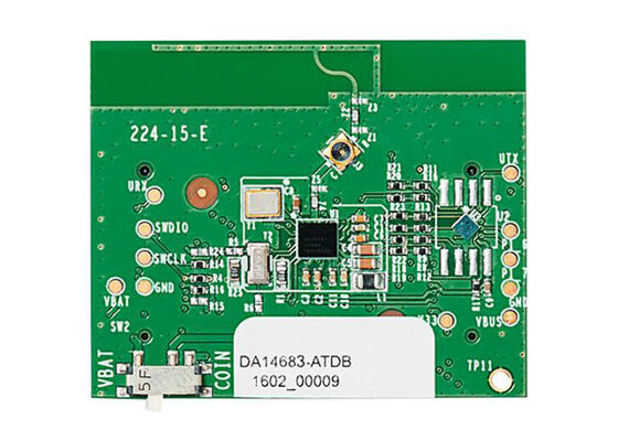 DA14683-00U2DB-P Встроенные решения DA14683 BT Низкоэнергетический комплект разработки 5.1 Pro WL-CSP53 Daughterboard
