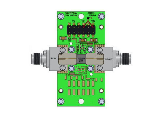 TGA2975-SM-EVB Встроенные решения от 2,7 ГГц до 3,5 ГГц 12 Вт GaN Усилители мощности