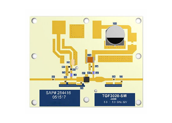 TGF3020-SM-EVB1 Встроенные решения 32V 5W GaN RF Input-Matched Transistor Evaluation Board
