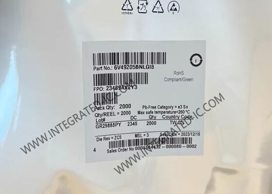 6V49205BNLGI8 Комплексный микросхема 125 МГц Системные часы с выбираемой частотой DDR и выходами LP-HCSL PCIe