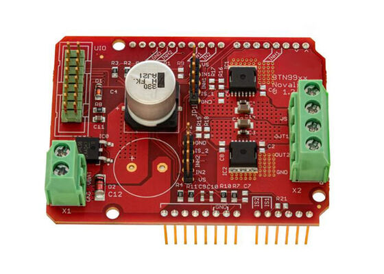 DC-SHIELD-BTN9960LV Embedded Solutions MOTIX™ BTN9960LV DC Motor Control Evaluation Kit