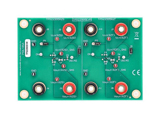 TPS22995EVM Встроенные решения TPS22995 Модуль оценки переключателя нагрузки