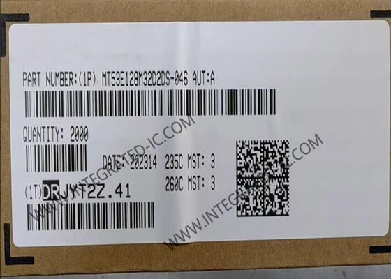 MT53E128M32D2DS-046 AUT:A Memory IC Чип 200-WFBGA 4Gbit 2.133 GHz SDRAM - Мобильный LPDDR4 Память IC