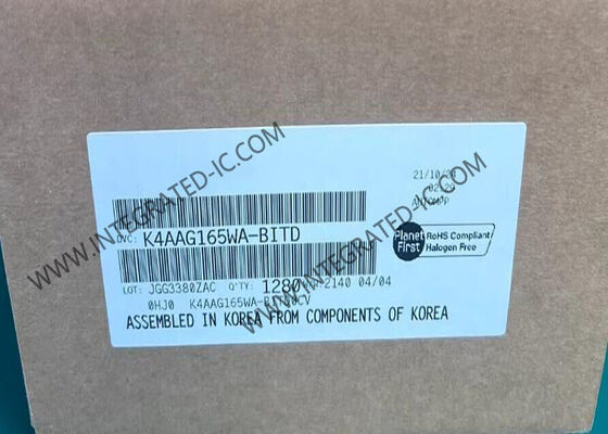 K4AAG165WA-BITD Микросхема памяти DDR4 DRAM 16 Гбит 2666 Мбит/с Dynamic Random Access Memory FBGA96