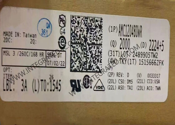 AMC1204BDWR 20MHz Изолированный дельта-сигма модулятор интегральной схемы чип с 1200 VPEAK и 15 кВ/μs временного иммунитета в пакете SOIC16