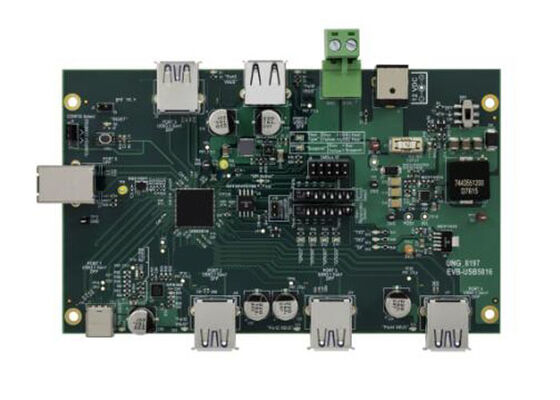 EVB-USB5816 Встроенные решения USB5816 USB3.2 Оценочная группа SmartHub