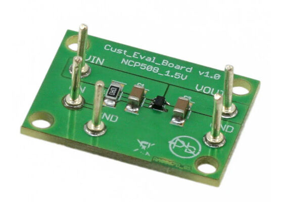 NCP508SQ15T1GEVB Встроенные решения Плата оценки линейного регулятора напряжения на 1 канал, 50 мА