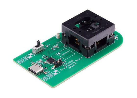 Плата программирования микросхемы управления питанием MCP16701 для встраиваемых решений EV75W27A