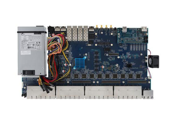 VSC5641EV Встроенные решения VSC7558 и VSC7558TSN 56-портный Ethernet Switch Evaluation Board