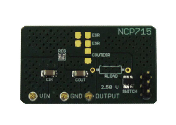NCP715MXTBGEVB Встроенные решения 50mA 6V до 24V Регулятор линейного напряжения