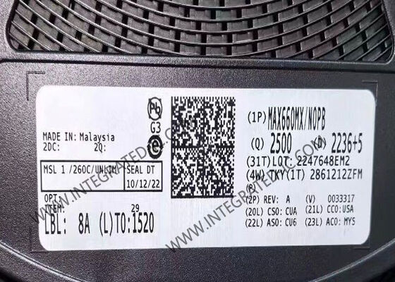 MAX660MX Integrated Circuit Chip CMOS Charge-Pump Voltage Converter с 100mA Выходной током от 1,5 В до 5,5 В Выходное напряжение и частотой переключения от 10 кГц до 80 кГц