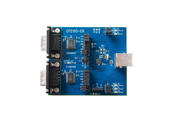 Отладочная плата для встраиваемых решений CP2105EK с интерфейсом моста USB 2.0 - UART