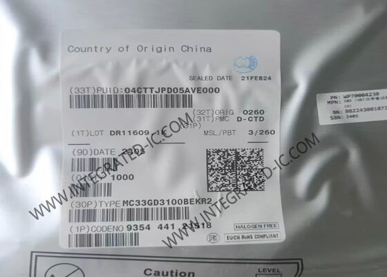 MC33GD3100BEKR2 Integrated Circuit Chip Single Channel Gate Driver с 15A пиковым выходом и гальванической изоляцией для IGBT и SiC устройств питания