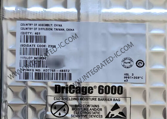 AD7768-4BSTZ 24-разрядный аналого-цифровой преобразователь, интегральная схема в корпусе LQFP64