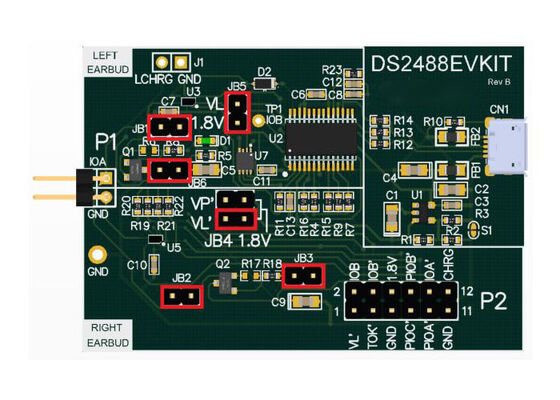 Комплект оценки встроенных решений DS2488EVKIT для устройства DS2488 Simple Bridge