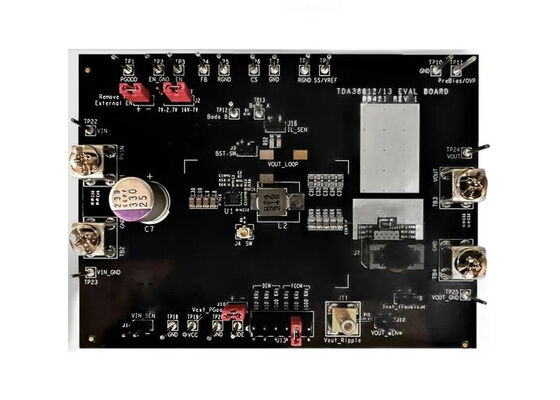 EVAL-TDA38812-5VOUT Встроенные решения для синхронного понижающего регулятора от 4 В до 16 В, оценочная плата