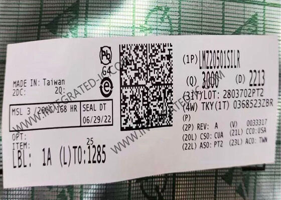 LMZ20501SILR Регулятор наномодуля с интегральной схемой чипа с выходной точкой от 1 А до 2,7 В до 5,5 В, входной напряжением и высокой плотностью