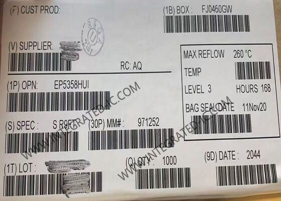 EP5358HUI Integrated Circuit Chip PowerSoC с 600mA выходном током 5 MHz частотой переключения и интегрированным индуктором