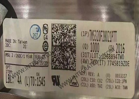 TMS320F28021PTT Микроконтроллер MCU C2000TM 32-битный 40MHz MCU с 64KB Flash