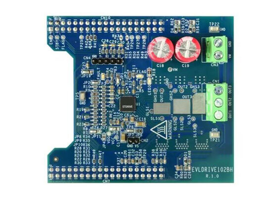 EVLDRIVE102BH Встроенные решения STDRIVE102BH Плата оценки трехфазного бесколлекторного драйвера двигателя
