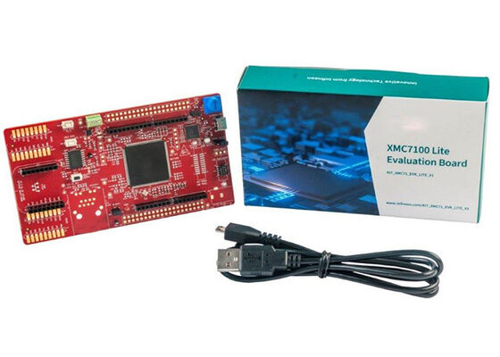 Встроенные решения KIT-XMC71-EVK-LITE-V1, микроконтроллер ARM Cortex-M0+ XMC7000, 32-разрядная встраиваемая оценочная плата