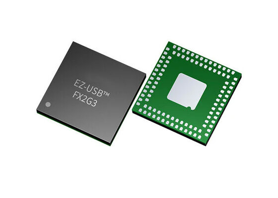 Интегральная схема CYUSB2315-BF104AXI, контроллер USB 2.0 со скоростью 480 Мбит/с с поддержкой I2C и UART