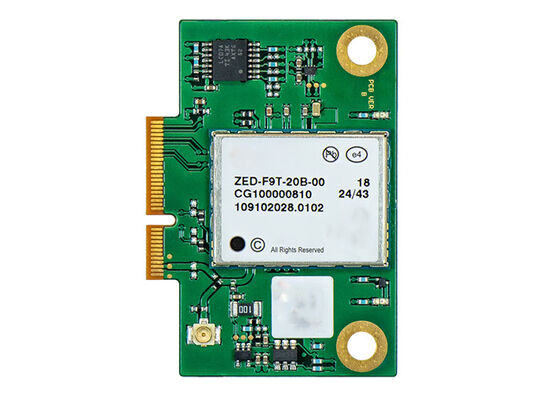 M2-ZED-F9T-20B Embedded Solutions 2.7V To 3.6V F9 High Accuracy Multi-Band GNSS Timing Card
