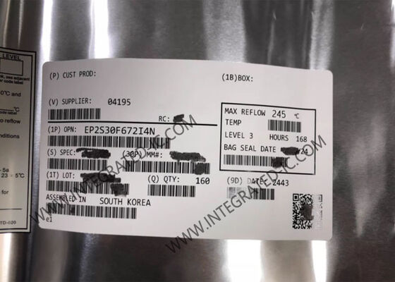 EP2S30F672I4N Stratix II FPGA с 1,31 Мбит памятью 672-FBGA пакета и 500 I / O