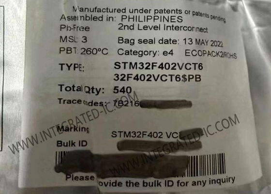 STM32F402VCT6 Микроконтроллер MCU высокопроизводительный ARM Cortex-M4 Core LQFP100
