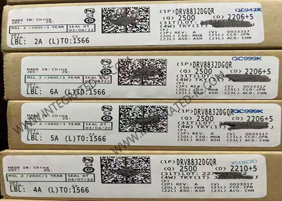 DRV8832DGQR Integrated Circuit Chip 1A Выходный ток H-мостовой драйвер двигателя с рабочим напряжением от 2,75 В до 6,8 В