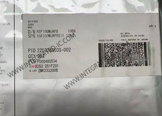 R5F100MJAFB Микроконтроллер MCU RL78/G13 серии 16-битная с 256 кБ Программной памятью 32 МГц Частота часов и 74 I/O