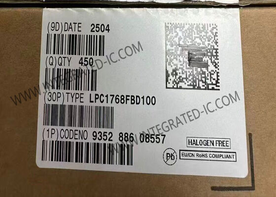 LPC1768FBD100 Микроконтроллер MCU 100MHz 32-битный микроконтроллер IC LQFP-100 ARM Cortex-M3 MCU