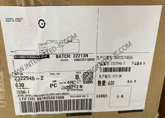 2322946-2 Разъемы 6-позиционные автомобильные разъемы разъемы под углом 90 градусов разъемы провод-плата