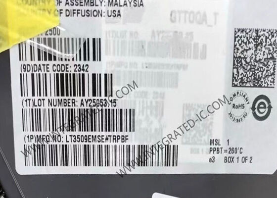 LT3509EMSE интегральная схема чип двойной 36V 700mA Step-Down регулятор MSOP-16