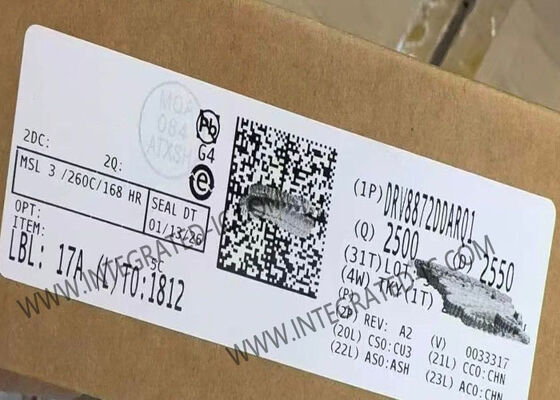 Интегральная микросхема DRV8872DDARQ1 Автомобильный драйвер двигателя H-моста 50В 3.6А с отчетом об ошибках и регулированием тока