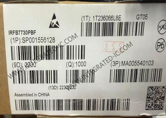 IRFB7730PBF Чип интегральной схемы 75V 195A StrongIRFET N-Channel MOSFET Транзисторы