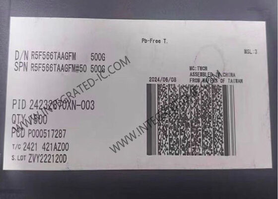 Микроконтроллер MCU R5F566TAAGFM Single End 32-битный RX микроконтроллер IC