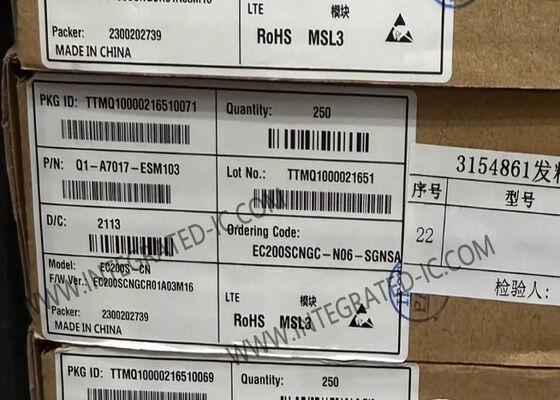 EC200SCNGC-N06-SGNSA LTE Cat 1 Модуль с скоростью 10 Мбит/с вниз и 5 Мбит/с вверх в формате Mini PCIe для приложений M2M IoT