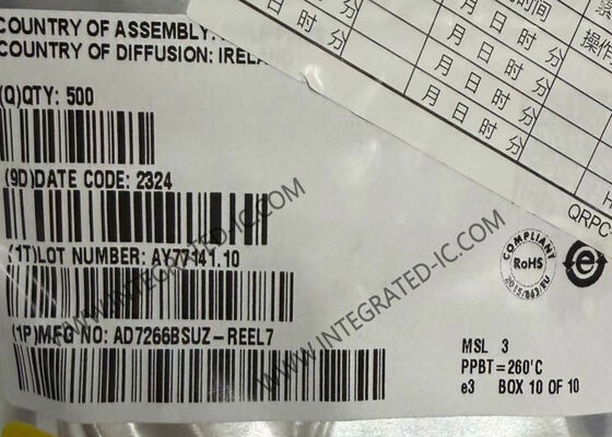 AD7266BSUZ Двойной 12-разрядный АЦП с пропускной способностью 2 MSPS и низким энергопотреблением