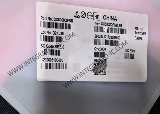 SC5008QFNR Integrated Circuit Chip 15W Power Stage IC с демодуляцией напряжения/тока для WPC QI 1.3 & 2.0 совместимых беспроводных силовых передатчиков