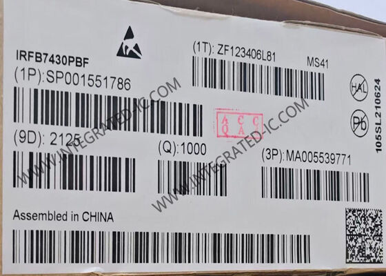 IRFB7430PBF 40V N-Channel Power MOSFET с 409A отводным током и 375W диссипацией
