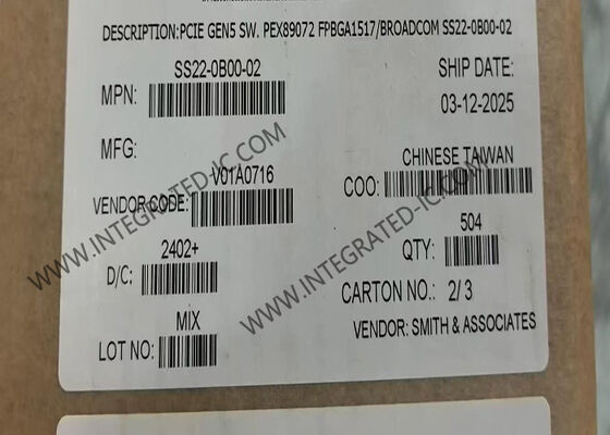 SS22-0B00-02 Комплексный микросхема чип PCI Express Switch с поддержкой 72-полосной PCIe 5.0