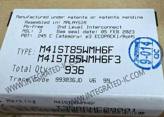 M41ST85WMH6F Чип интегральной схемы с 44B NVRAM и 400 кГц интерфейса I2C в режиме реального времени в пакете SOIC-8