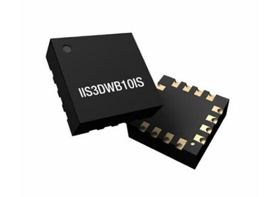 IIS3DWB10IS Датчик IC Малошумящий 3-осевой цифровой датчик вибрации LGA-16 Датчик ускорения