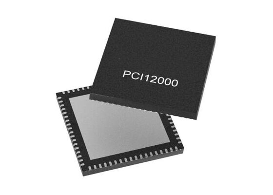 PCI12000CT-I/ZUX Ethernet IC Однокристальный 3-портовый коммутатор PCIe VQFN-72 Ethernet-мосты