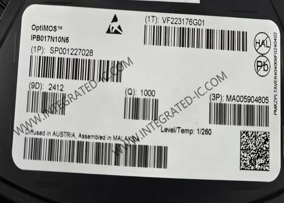 IPB017N10N5 Улучшение MOSFET транзистор 100V 180A интегральная схема чип