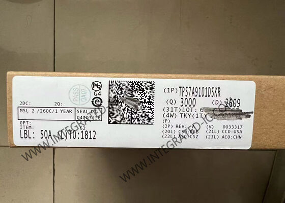 Регулятор напряжения тока Высоко-точности малошумный LDO обломока TPS7A9101DSKR интегральной схемаы