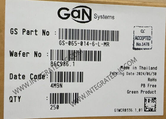 GS-065-014-6-L-MR Чип интегральной схемы 700V 15.2A GaN Транзистор для драйверов светодиодного освещения